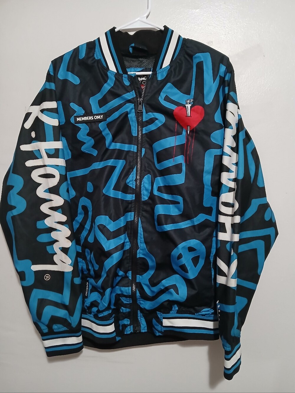 Members Only x Keith Haring “Tokyo Pop” Windbreaker Jacket windbreaker Size M